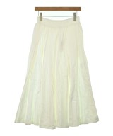 ebure（エブール）ロング・マキシ丈スカート 白 サイズ:38(M位) レディース/2200631148685