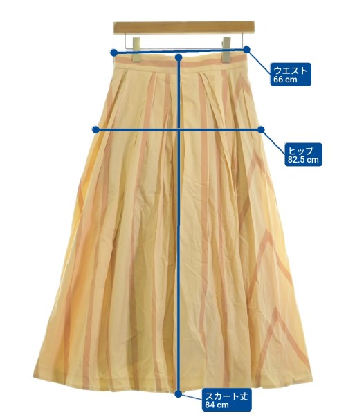 ebure（エブール）ロング・マキシ丈スカート ベージュ サイズ:36(S位) レディース/2200631148708