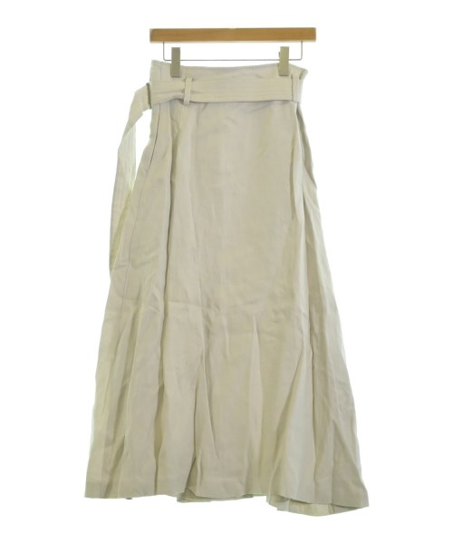 ebure（エブール）ロング・マキシ丈スカート 白 サイズ:38(M位) レディース/2200631148722