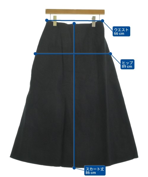 ebure（エブール）ロング・マキシ丈スカート 黒 サイズ:38(M位) レディース/2200631148807