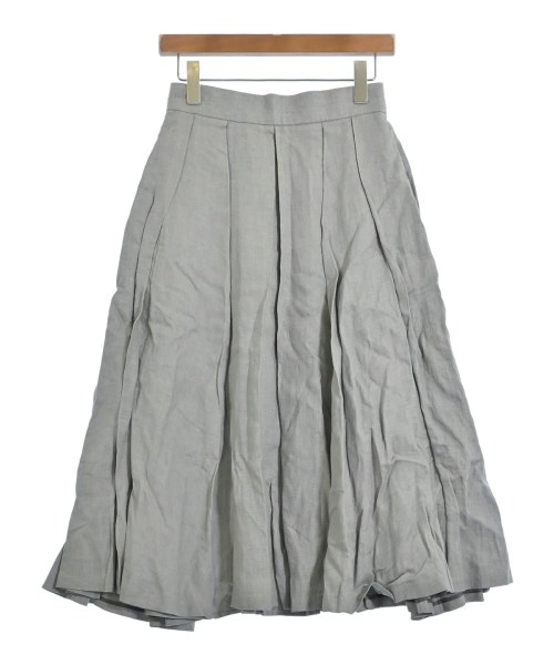 ebure(エブール)ロング・マキシ丈スカート グレー サイズ:36(S位)/2200631148838