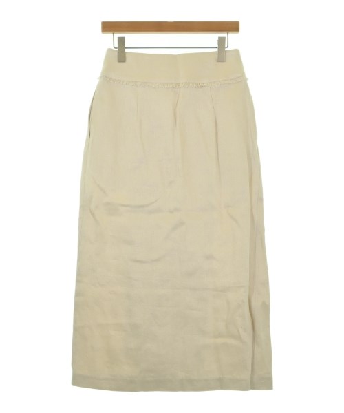 ebure（エブール）ロング・マキシ丈スカート 白 サイズ:38(M位) レディース/2200631149026