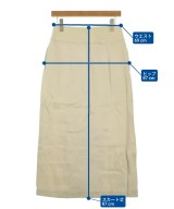 ebure（エブール）ロング・マキシ丈スカート 白 サイズ:38(M位) レディース/2200631149026