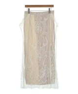 ebure（エブール）ロング・マキシ丈スカート 白 サイズ:38(M位) レディース/2200631149071