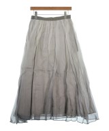 ebure（エブール）ロング・マキシ丈スカート グレー サイズ:38(M位) レディース/2200631149088