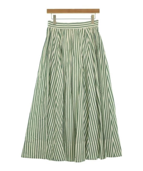 ebure（エブール）ロング・マキシ丈スカート 緑 サイズ:38(M位) レディース/2200631149101