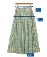 ebure（エブール）ロング・マキシ丈スカート 緑 サイズ:38(M位) レディース/2200631149101