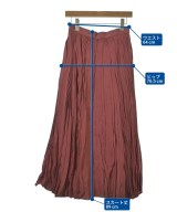 ebure（エブール）ロング・マキシ丈スカート 赤 サイズ:38(M位) レディース/2200631149392