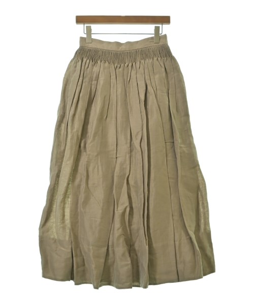 ebure(エブール)ロング・マキシ丈スカート ベージュ サイズ:36(S位)/2200631149408