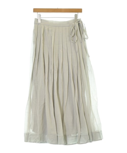 ebure(エブール)ロング・マキシ丈スカート グレー サイズ:38(M位)/2200631149569