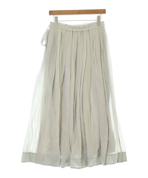 ebure（エブール）ロング・マキシ丈スカート グレー サイズ:38(M位) レディース/2200631149569