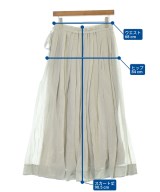 ebure（エブール）ロング・マキシ丈スカート グレー サイズ:38(M位) レディース/2200631149569