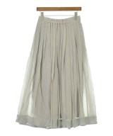 ebure（エブール）ロング・マキシ丈スカート グレー サイズ:36(S位) レディース/2200631149583