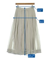 ebure（エブール）ロング・マキシ丈スカート グレー サイズ:36(S位) レディース/2200631149583