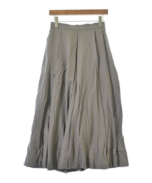 ebure(エブール)ロング・マキシ丈スカート グレー サイズ:36(S位)/2200631149637