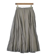 ebure（エブール）ロング・マキシ丈スカート グレー サイズ:36(S位) レディース/2200631149637