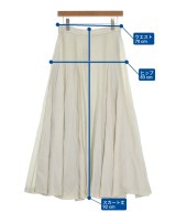 ebure（エブール）ロング・マキシ丈スカート 白 サイズ:40(M位) レディース/2200631149668