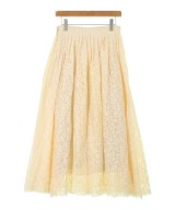 ebure（エブール）ロング・マキシ丈スカート 黄 サイズ:38(M位) レディース/2200631149804