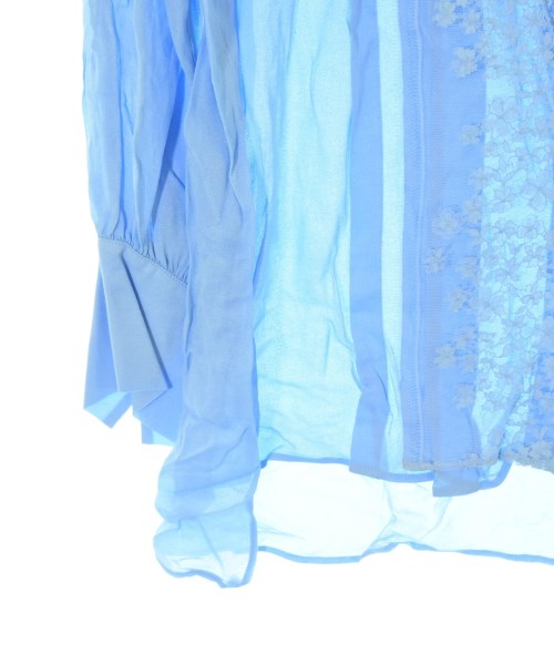 ebure（エブール）カジュアルシャツ 青 サイズ:36(S位) レディース/2200631150015