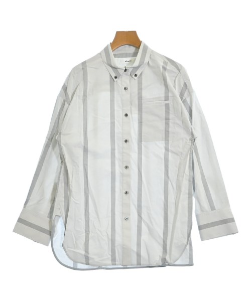 ebure(エブール)カジュアルシャツ グレー サイズ:36(S位)/2200631150022