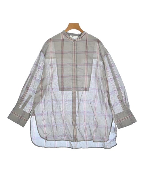 ebure(エブール)カジュアルシャツ グレー サイズ:38(M位)/2200631150060