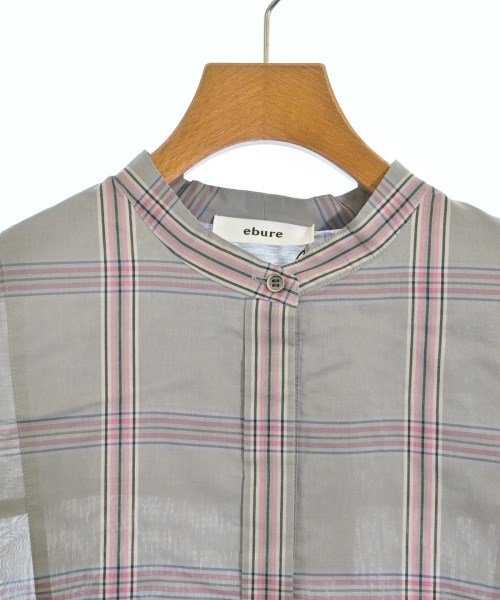 ebure（エブール）カジュアルシャツ グレー サイズ:38(M位) レディース/2200631150060