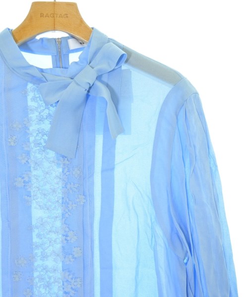 ebure（エブール）カジュアルシャツ 青 サイズ:38(M位) レディース/2200631150145