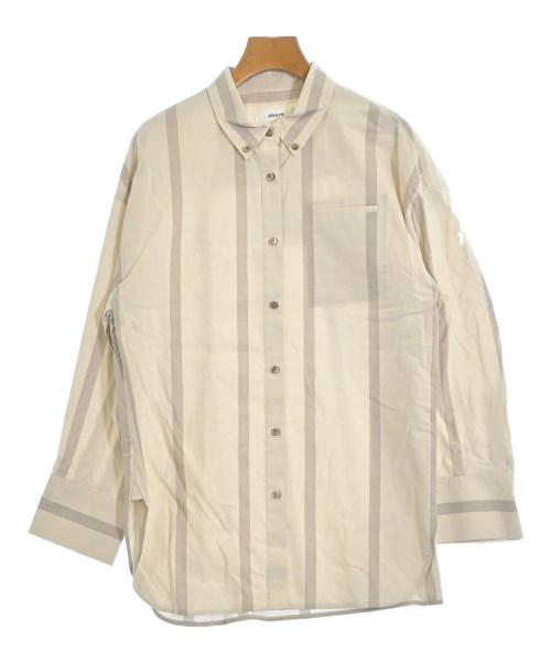 ebure(エブール)カジュアルシャツ ベージュ サイズ:36(S位)/2200631150176