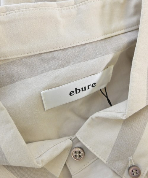 ebure（エブール）カジュアルシャツ ベージュ サイズ:36(S位) レディース/2200631150176