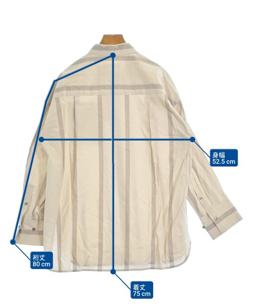 ebure（エブール）カジュアルシャツ ベージュ サイズ:36(S位) レディース/2200631150176