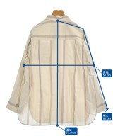 ebure（エブール）カジュアルシャツ ベージュ サイズ:38(M位) レディース/2200631150183