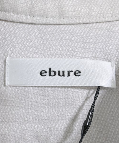 ebure（エブール）カジュアルシャツ 白 サイズ:38(M位) レディース/2200631150244