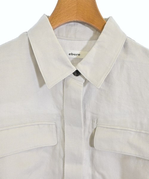 ebure（エブール）カジュアルシャツ 白 サイズ:38(M位) レディース/2200631150244
