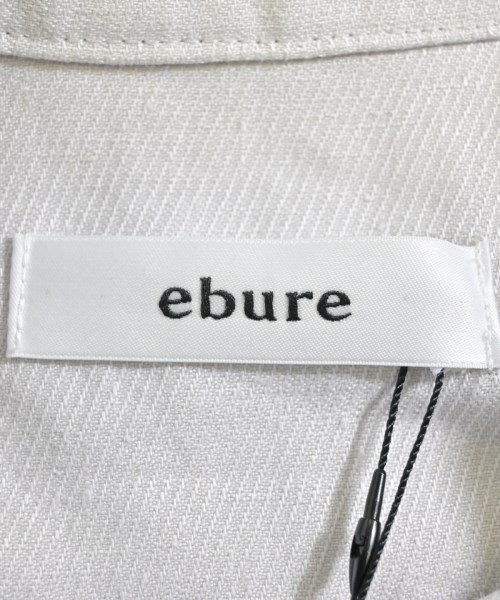 ebure（エブール）カジュアルシャツ 白 サイズ:38(M位) レディース/2200631150251