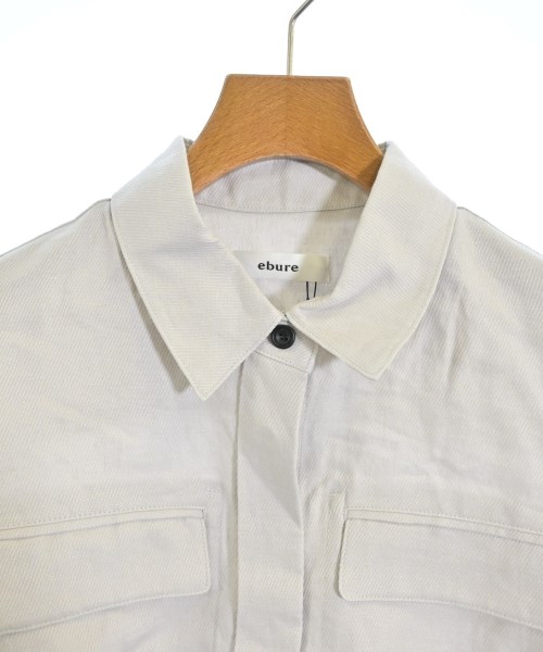 ebure（エブール）カジュアルシャツ 白 サイズ:38(M位) レディース/2200631150251