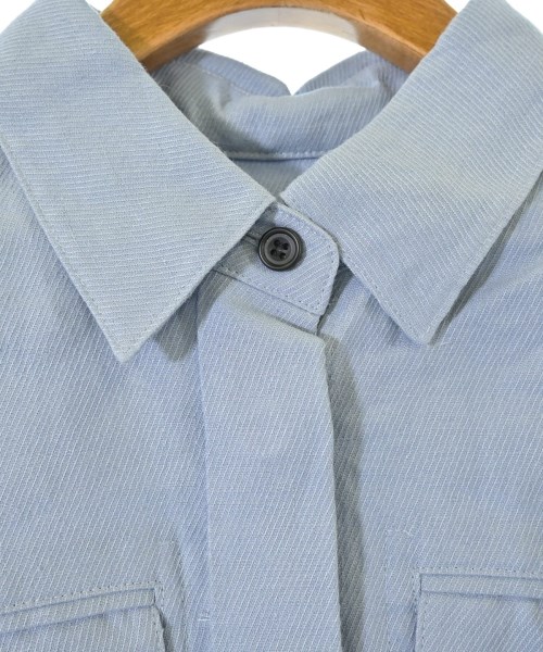 ebure（エブール）カジュアルシャツ 青 サイズ:36(S位) レディース/2200631150367