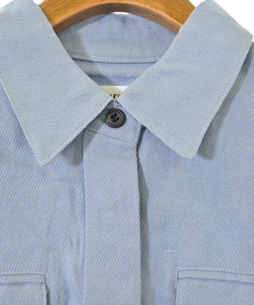 ebure（エブール）カジュアルシャツ 青 サイズ:38(M位) レディース/2200631150374