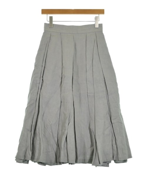 ebure(エブール)ロング・マキシ丈スカート グレー サイズ:36(S位)/2200631150763