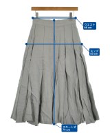ebure（エブール）ロング・マキシ丈スカート グレー サイズ:36(S位) レディース/2200631150763