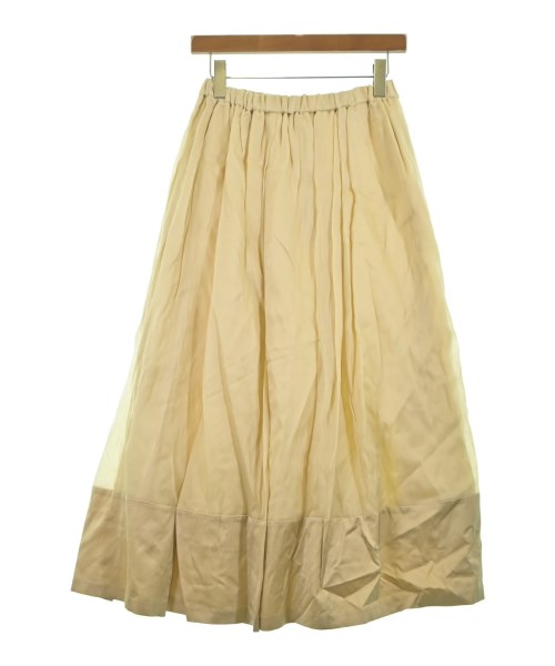ebure(エブール)ロング・マキシ丈スカート 黄 サイズ:36(S位)/2200631150824