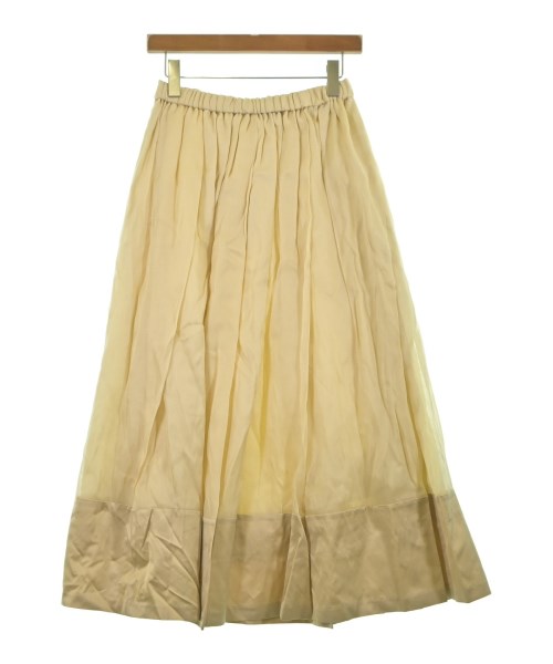 ebure（エブール）ロング・マキシ丈スカート 黄 サイズ:36(S位) レディース/2200631150824