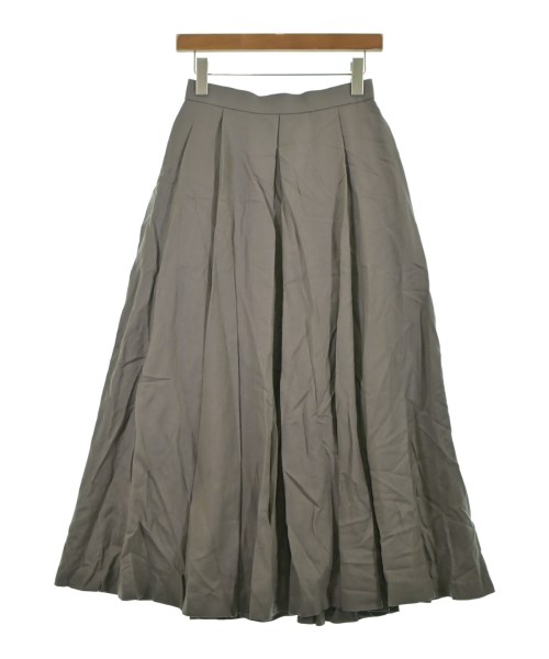 ebure(エブール)ロング・マキシ丈スカート グレー サイズ:36(S位)/2200631150831