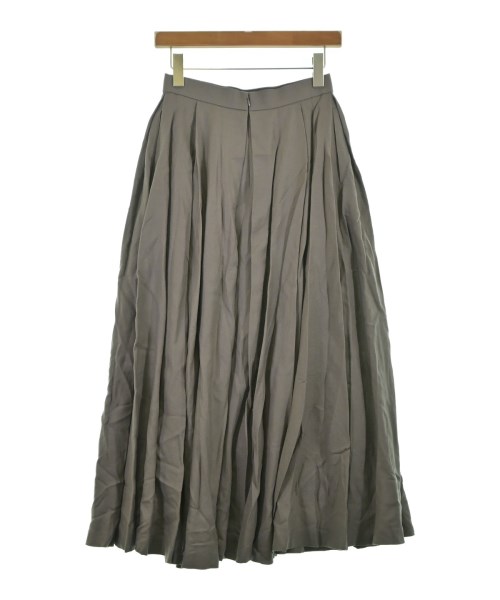 ebure（エブール）ロング・マキシ丈スカート グレー サイズ:36(S位) レディース/2200631150831