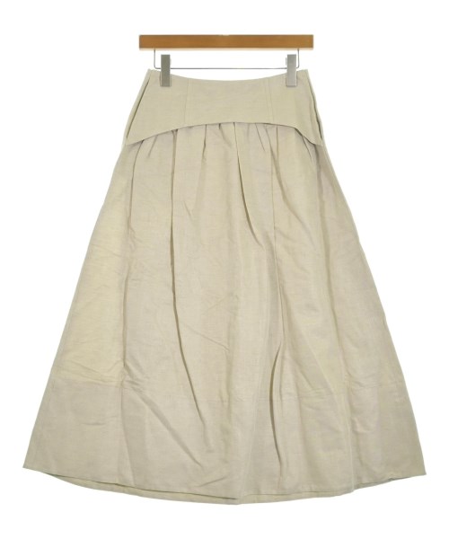 ebure(エブール)ロング・マキシ丈スカート ベージュ サイズ:38(M位)/2200631150862