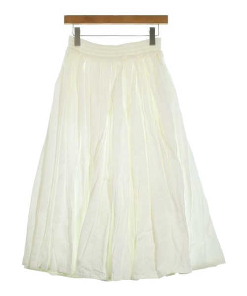ebure（エブール）ロング・マキシ丈スカート 白 サイズ:38(M位) レディース/2200631150886