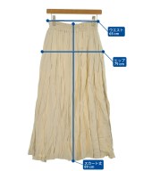 ebure（エブール）ロング・マキシ丈スカート ベージュ サイズ:36(S位) レディース/2200631150909