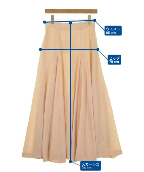 ebure（エブール）ロング・マキシ丈スカート ピンク サイズ:38(M位) レディース/2200631150954