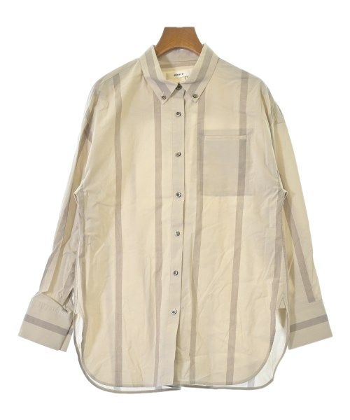 ebure(エブール)カジュアルシャツ ベージュ サイズ:36(S位)/2200631151074