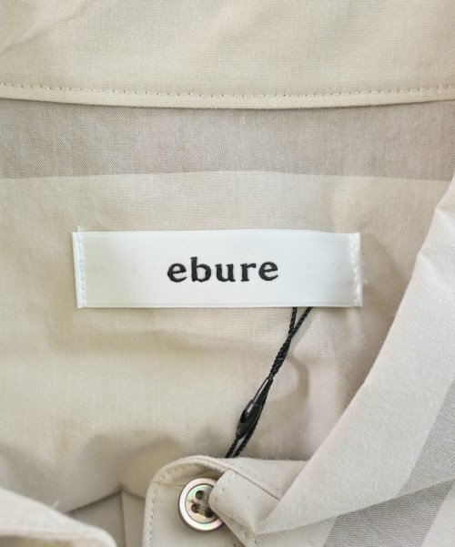 ebure（エブール）カジュアルシャツ ベージュ サイズ:36(S位) レディース/2200631151074
