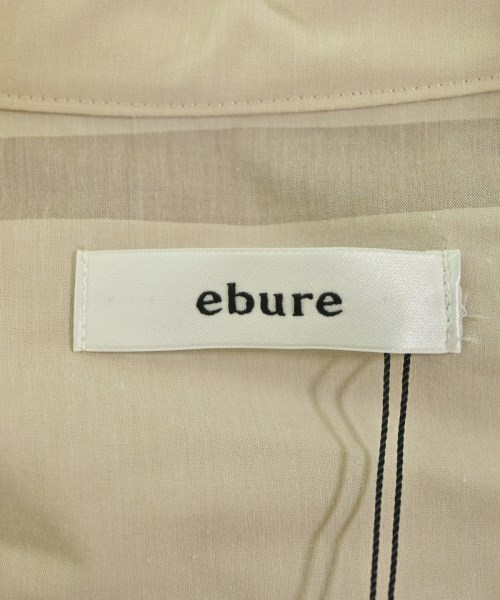 ebure（エブール）カジュアルシャツ ベージュ サイズ:38(M位) レディース/2200631151159